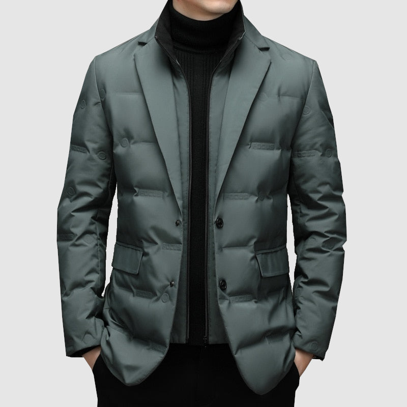 Heren Parka Jas Warm en Elegant met Perfecte Pasvorm