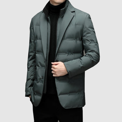 Heren Parka Jas Warm en Elegant met Perfecte Pasvorm