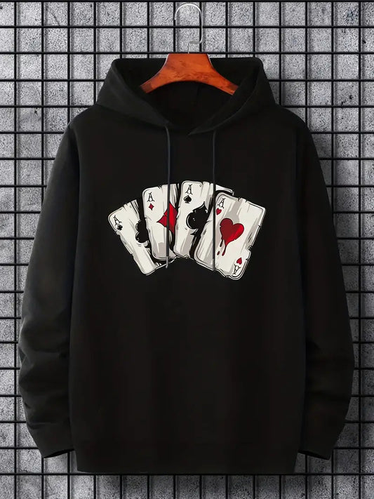 Luca Hoodie Heren met Moderne Grafische Print - StudioMarella