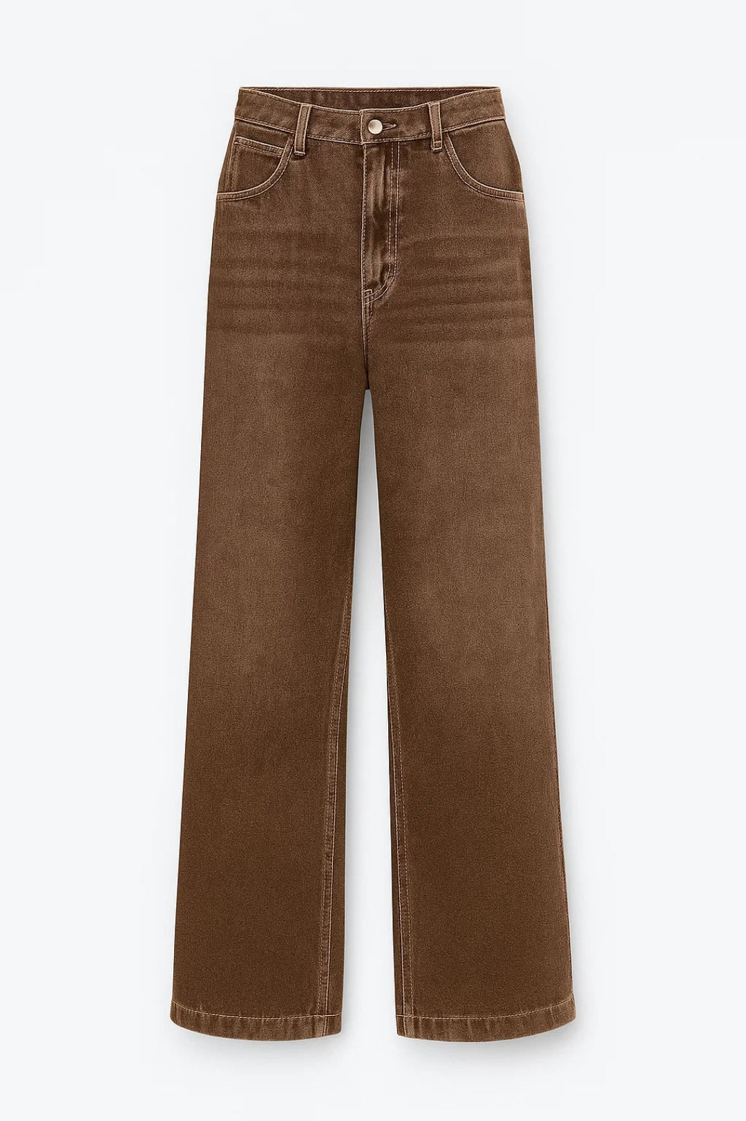 Wijde Jeans Hoge Taille Comfortabele Relaxfit - StudioMarella