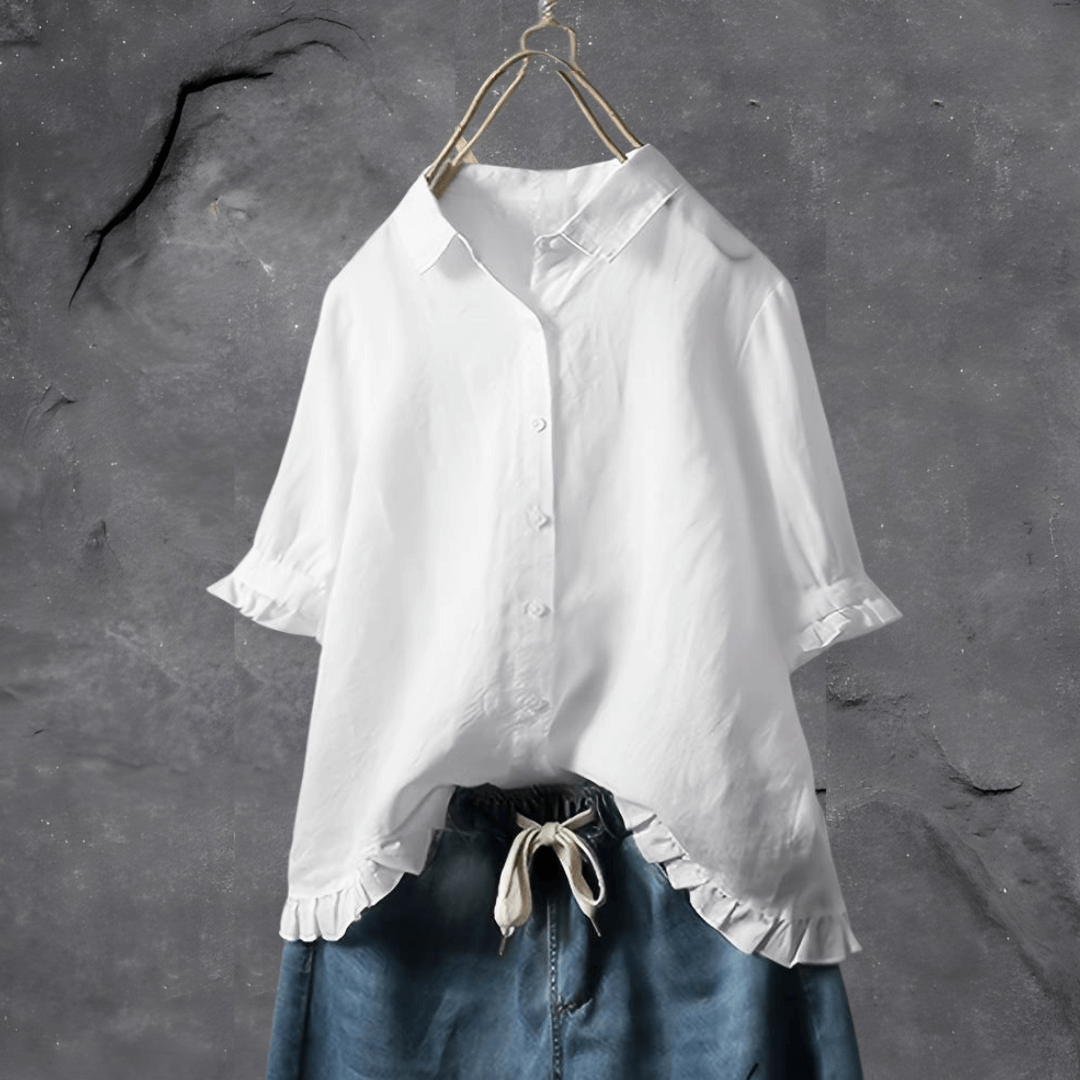 Vrouwelijke Blouse met Elegant Uitstraling - StudioMarella