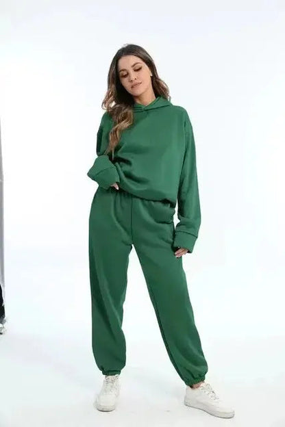Dames Sportset Hoodie en Joggingbroek Comfortabel Zacht