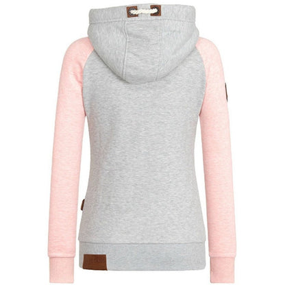 Johanna | Fleece Joggingpak Met Kap en Rits