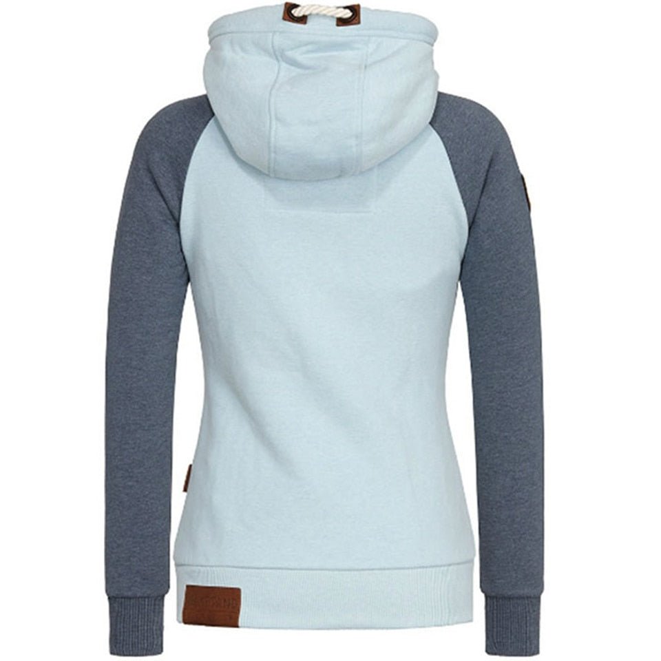 Johanna | Fleece Joggingpak Met Kap en Rits