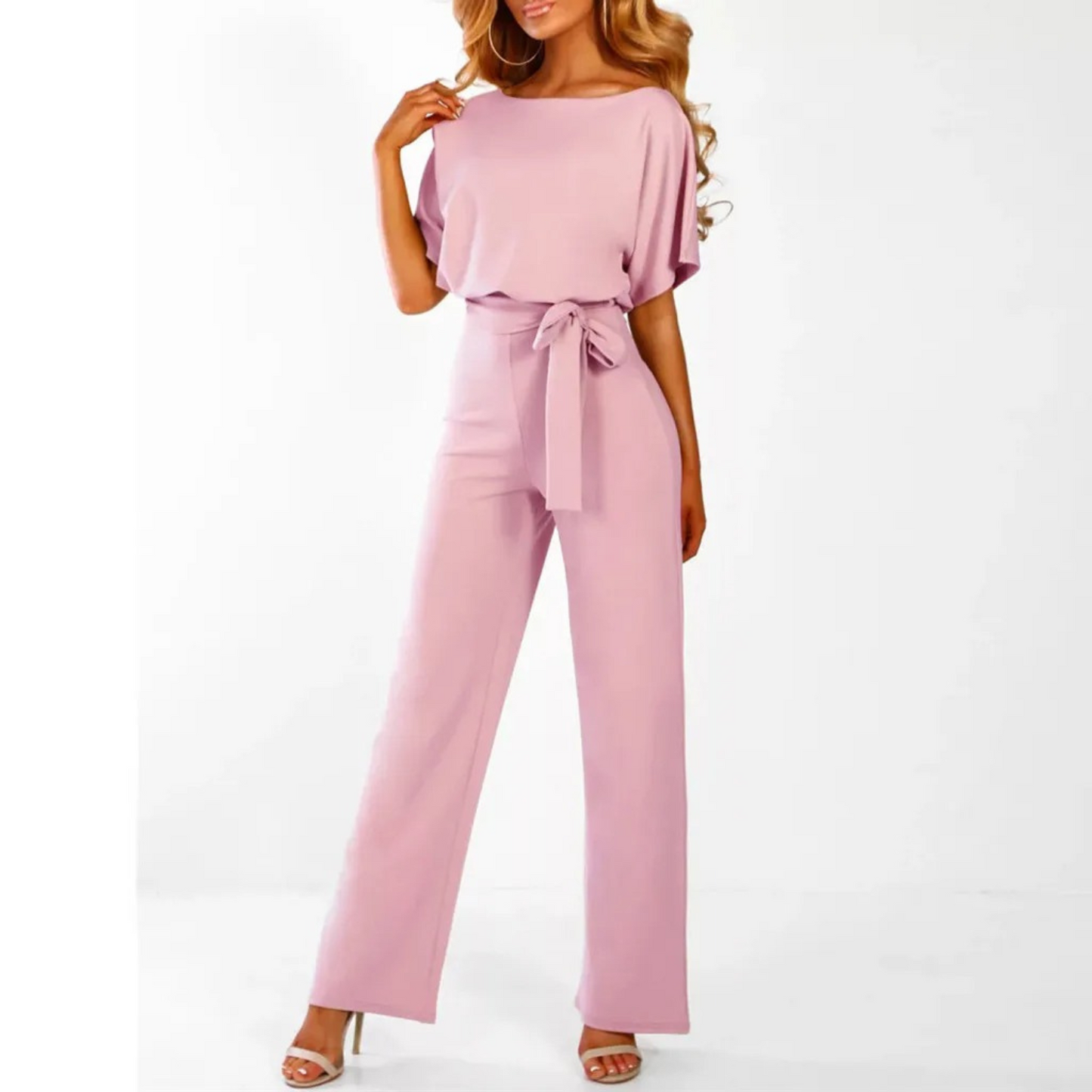 Dames Jumpsuit Zwart Elegante Jurk