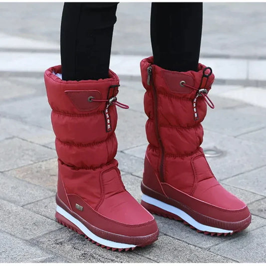 Dames Snowboots Waterdicht Warme Winterlaarzen - StudioMarella