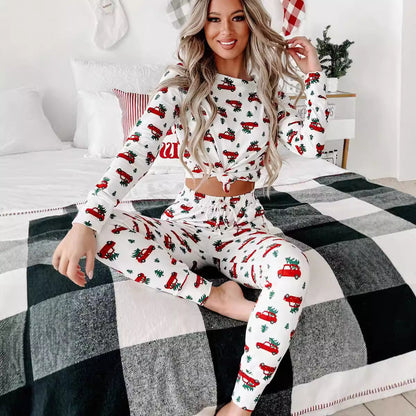 Katia | Dames Pyjama Set - Feestelijk Ontwerp en Comfortabele Pasvorm 1