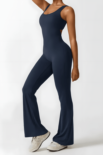Elegante Jumpsuit Wijd Model Avondjurk voor Vrouw