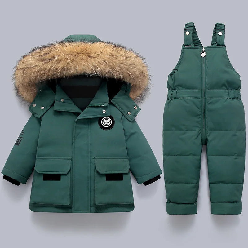 Jongens Ski Jas Warm en Waterdicht