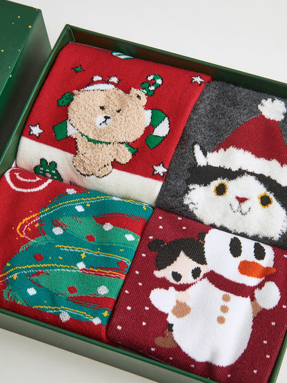 Kerst Sokken Set - Comfortabele Feestelijke Sokken voor Kerst