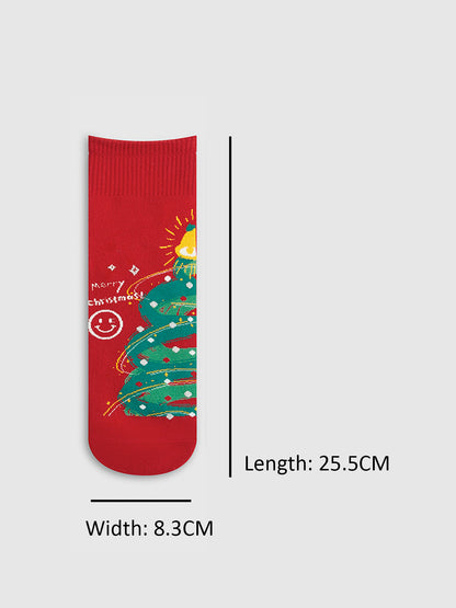 Kerst Sokken Set - Comfortabele Feestelijke Sokken voor Kerst