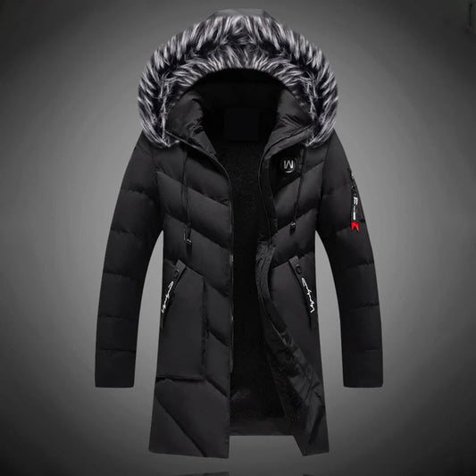 Heren Winterjas Warm en Waterdicht met Kap - StudioMarella