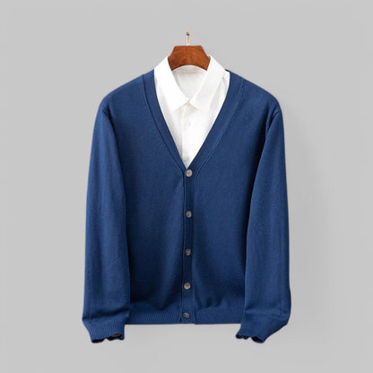 Elegante Herencardigan met V-hals