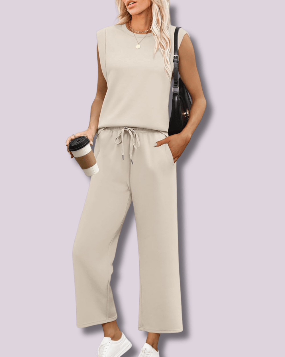 Dames Co-ord Set Comfortabele Pasvorm - StudioMarella