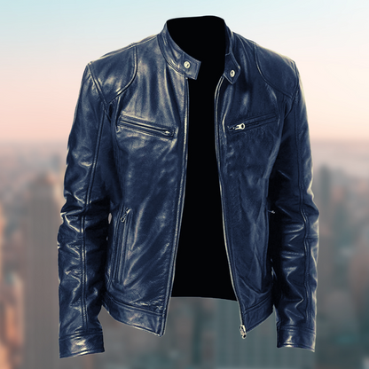 Leren Jas Heren Elegant en Tijdloos Design