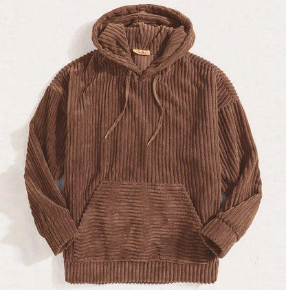 Kora Heren Hoodie | Oversized Corduroy, Casual Comfort 2