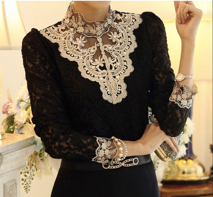 Elegante Blouse Lange Mouwen voor Vrouw