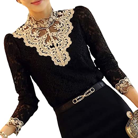 Elegante Blouse Lange Mouwen voor Vrouw