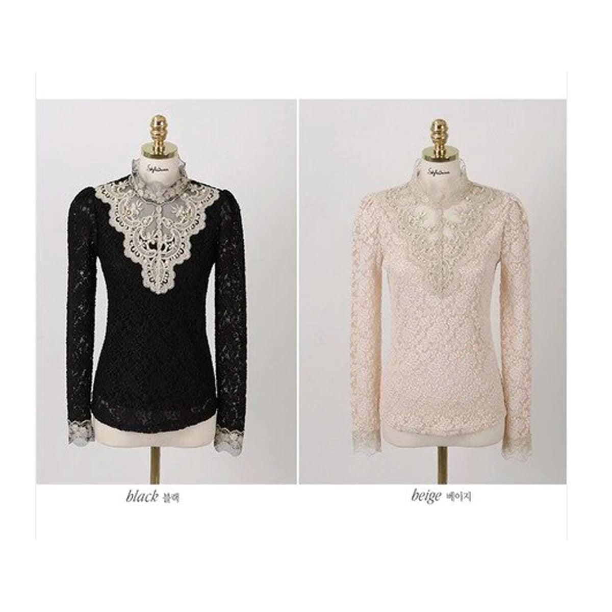 Elegante Blouse Lange Mouwen voor Vrouw