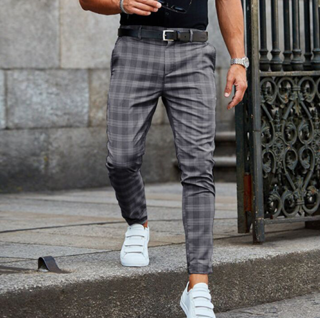 Herren Broek Giovanni Comfortabele Chino Stijl