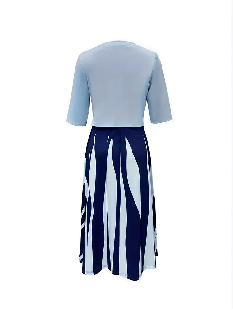 Elegante Maxi Jurk Set voor Vrouw