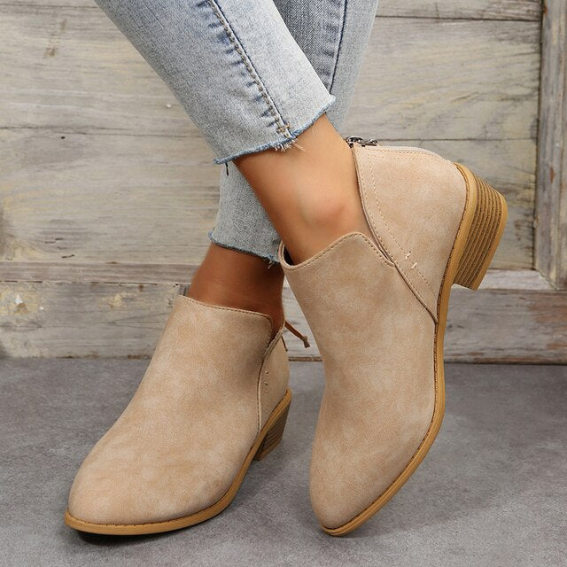 Dames Enkelboots Orthopedisch Comfortabel Warm voor Winter - StudioMarella