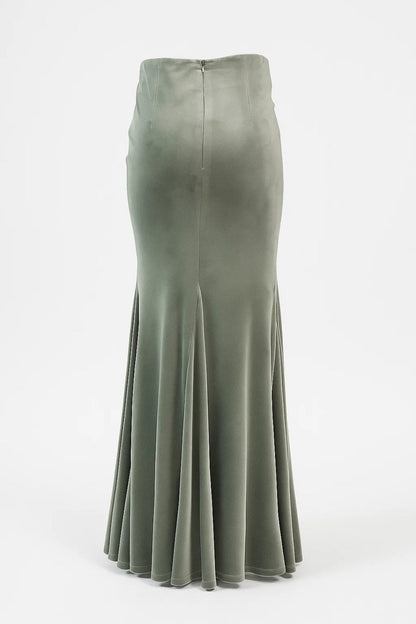 Lange A-Lijn Rok Comfortabele Elegante Vrouwelijke Stijl