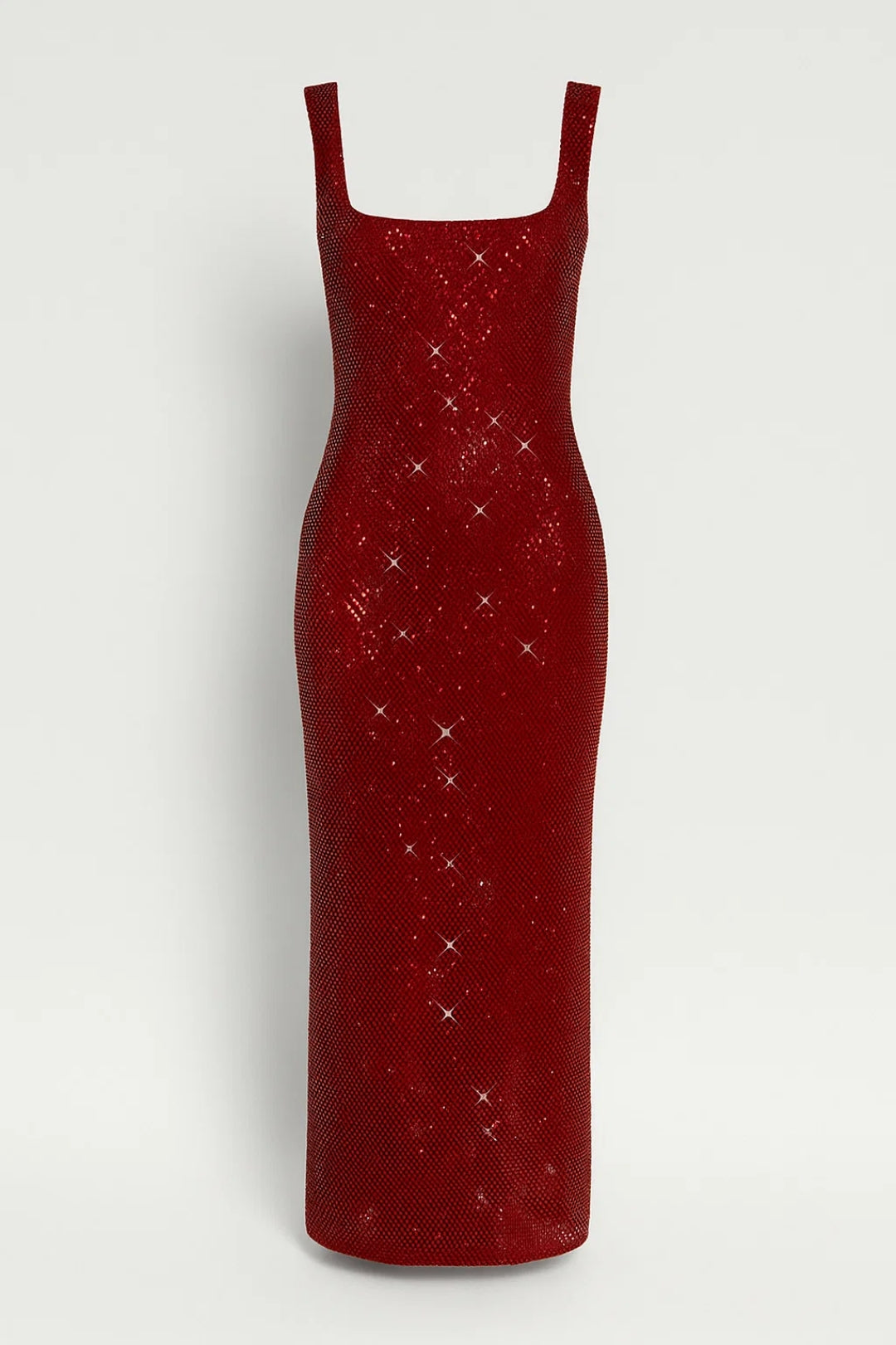 Dames Maxi Jurk Strapless Vierkante Hals Gala Stijl - StudioMarella