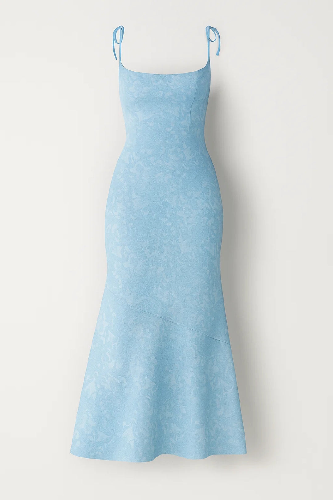 Jurk Dames Maxi Figuurlijk met Strikbandjes en Leuke Print