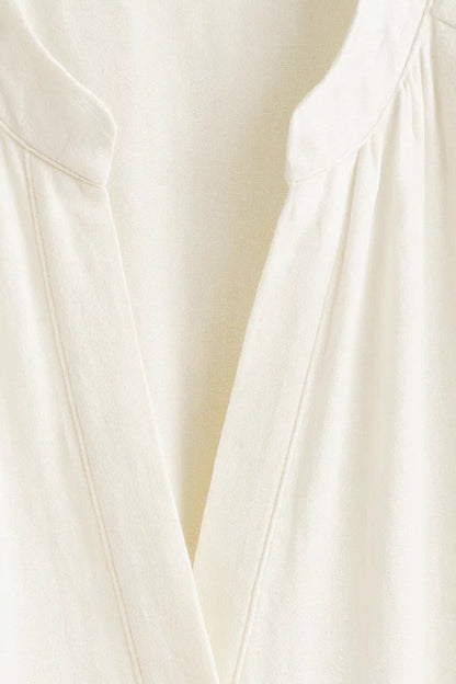 Dames Maxi Jurk Oversized met Knoopsluiting Casual Stijl