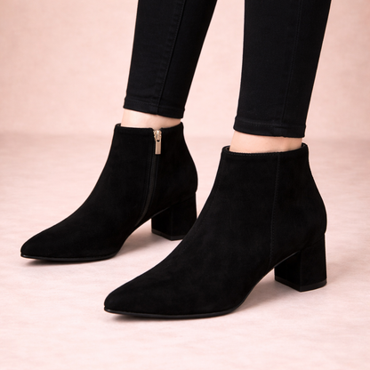 Elegante Dames Chelsea Laarzen Comfortabel Leer