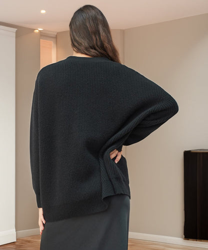 Klassieke Gestreepte Jas met Knopen voor Vrouw