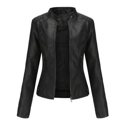Dames Bikerjack – Kunstleer Jas Slim Fit Modern Design - StudioMarella