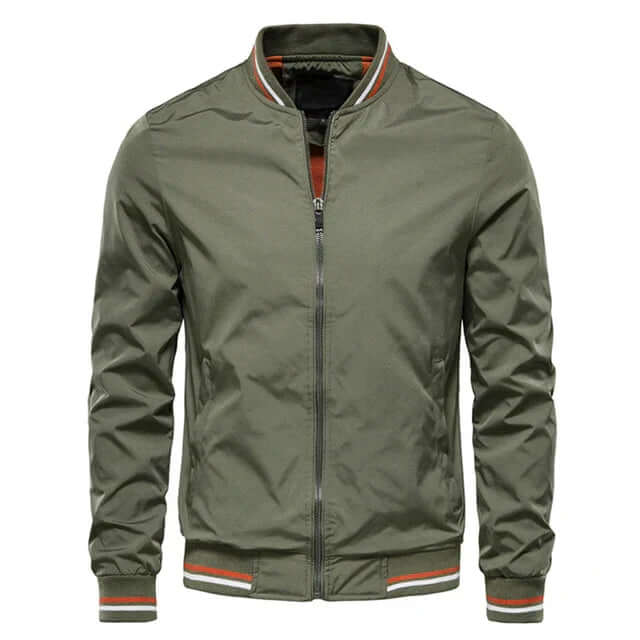 Mannen Bomberjack Slim Fit Lente Zomerjas