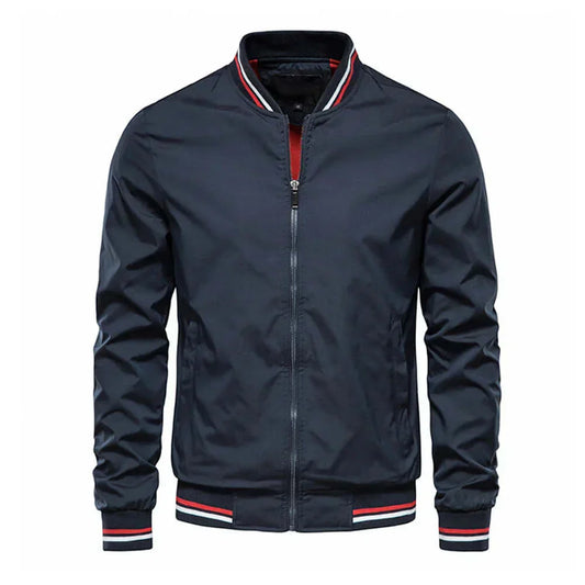 Heren Bomberjack Slim Fit Lente Zomerjas Lichtgewicht - StudioMarella