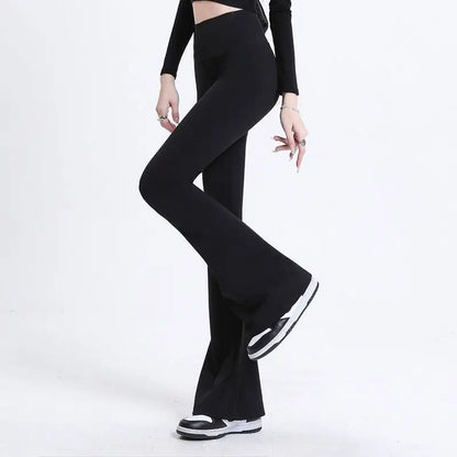 Slanke Yoga Legging Micro Flare Sportief Model - StudioMarella