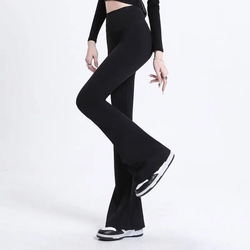 Slanke Yoga Legging Micro Flare Sportief Model