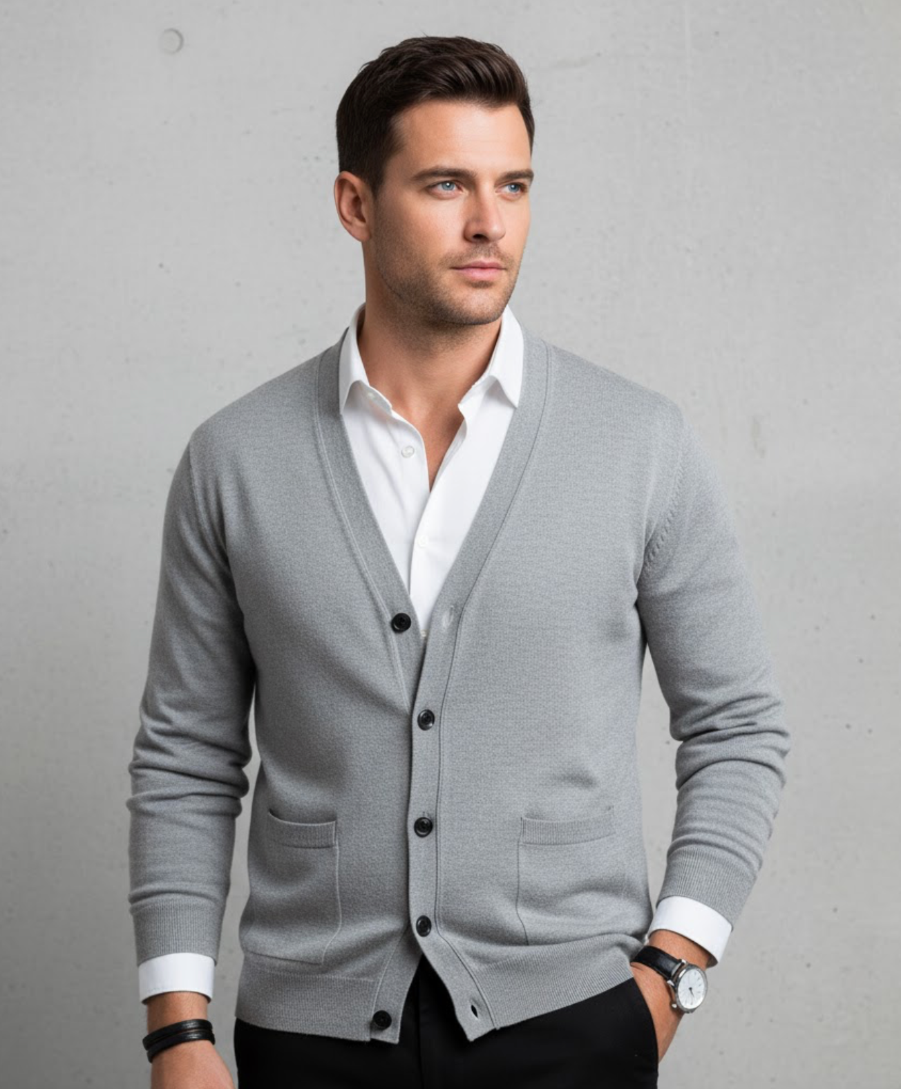 Elegante Heren Gilet met V-hals