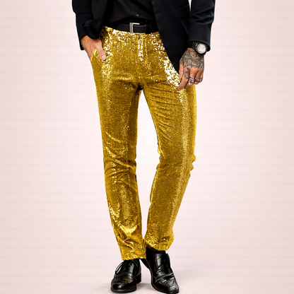 Elegante Herenbroek Glamour Stijl