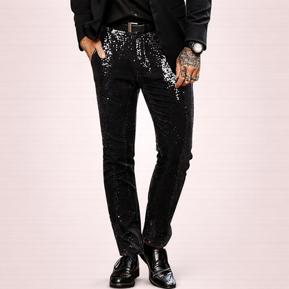 Elegante Herenbroek Glamour Stijl