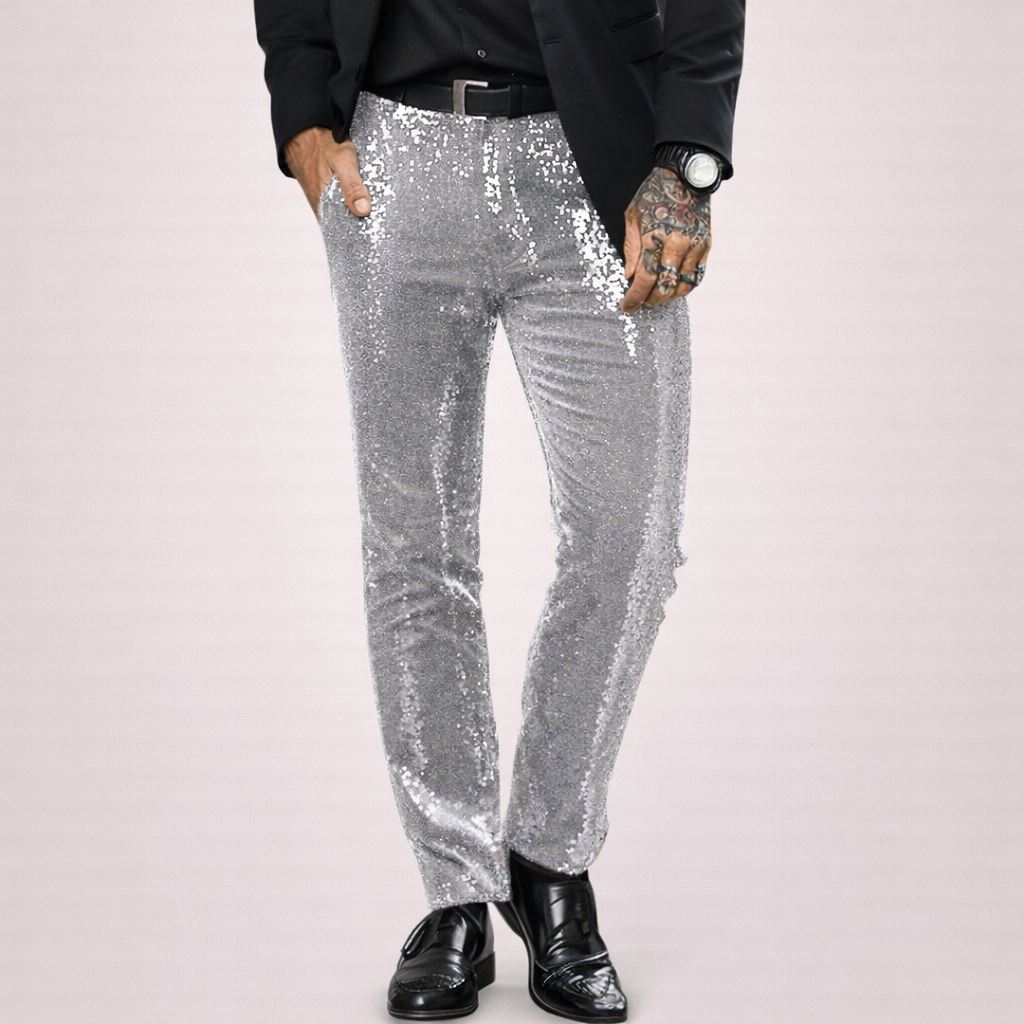 Elegante Herenbroek Glamour Stijl
