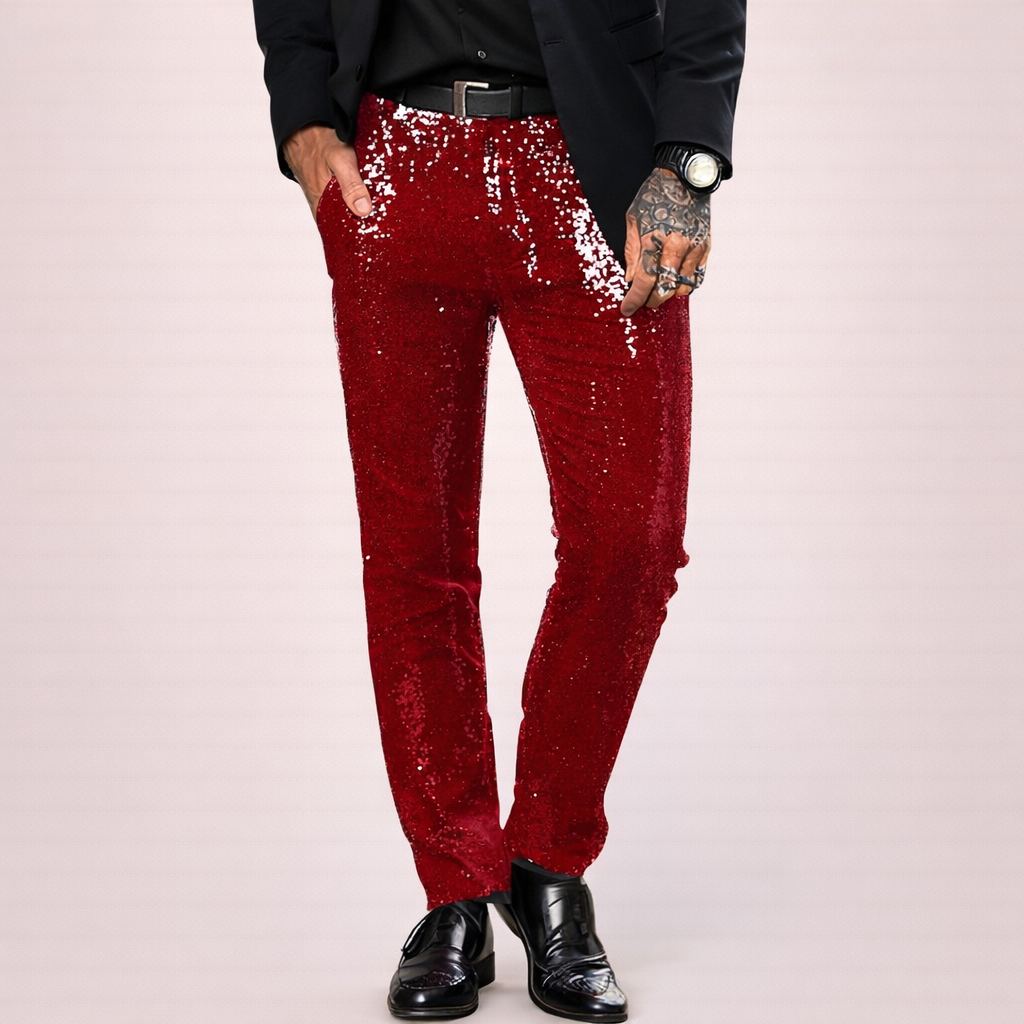 Elegante Herenbroek Glamour Stijl