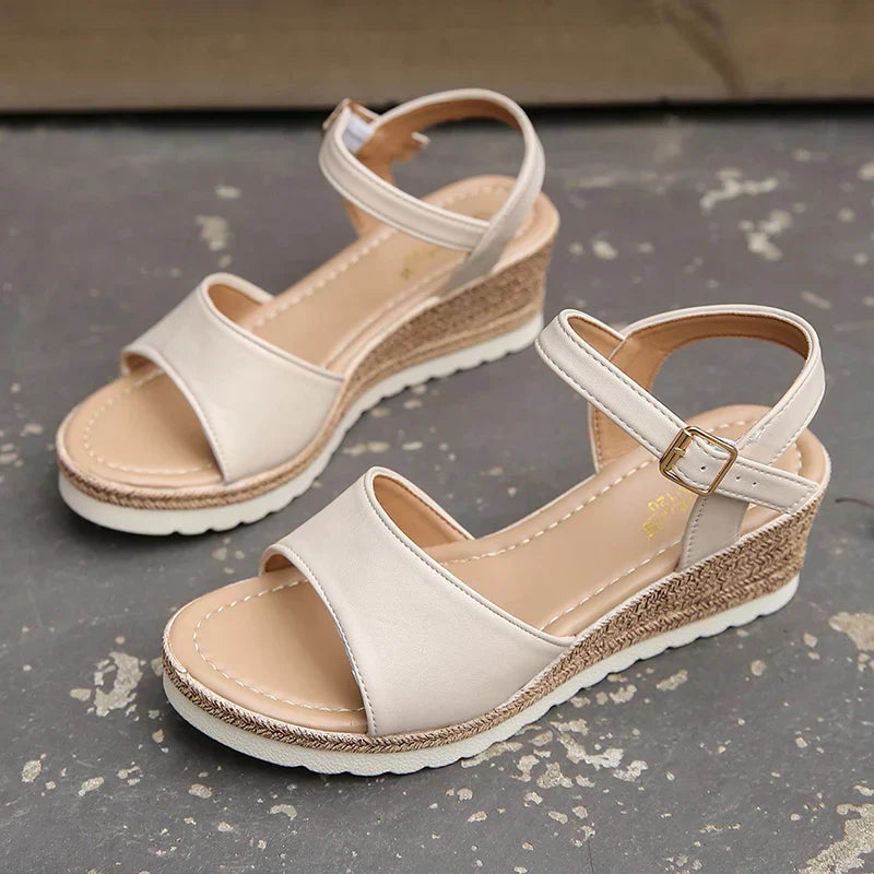 Zomer Sandalen Sleehak voor Dames