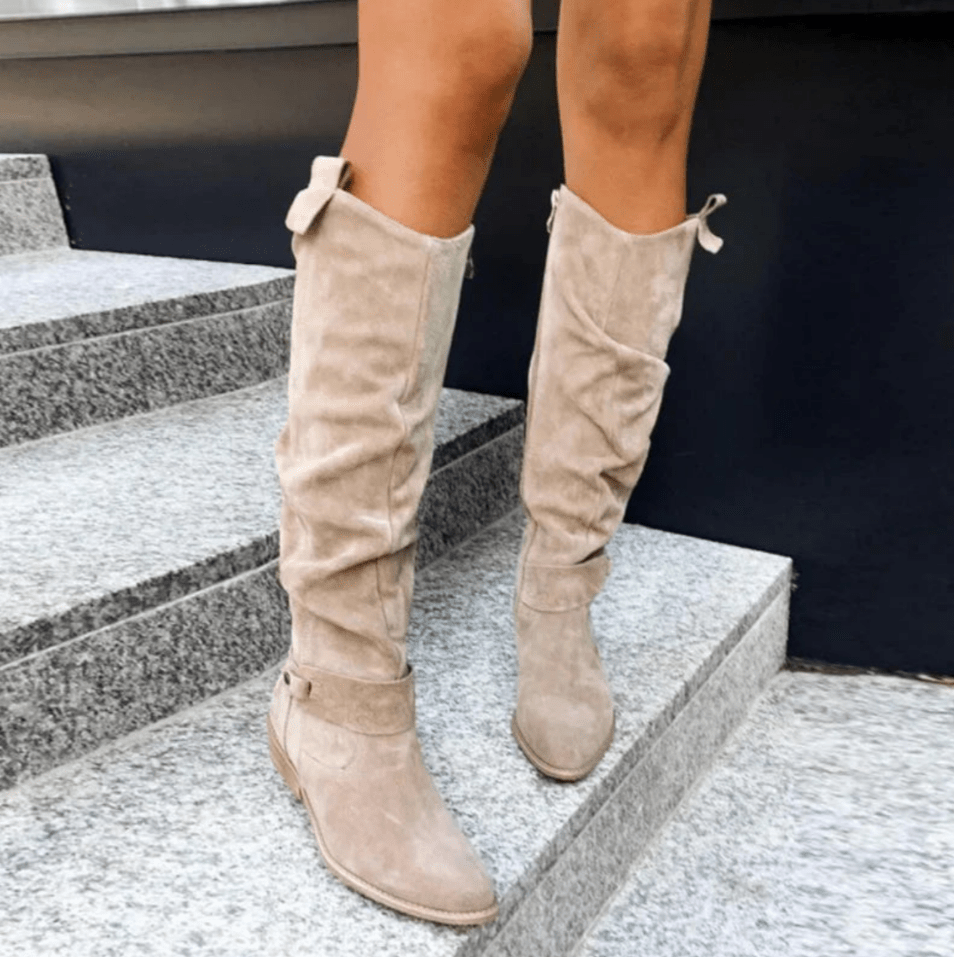Dames Laarzen Stijlvol Elegant Leer Design