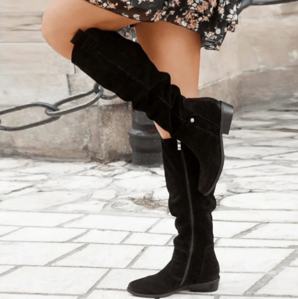 Dames Laarzen Stijlvol Elegant Leer Design