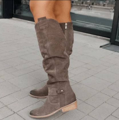 Dames Laarzen Stijlvol Elegant Leer Design