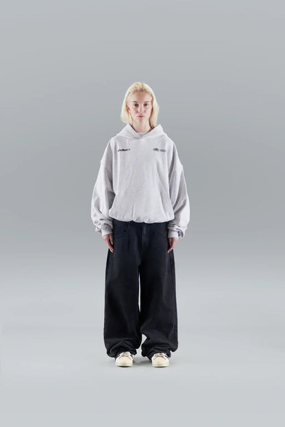 Lina | Dames Hoodie - Luxe Katoenmix, Ontspannen Pasvorm, Zwart of Wit 12