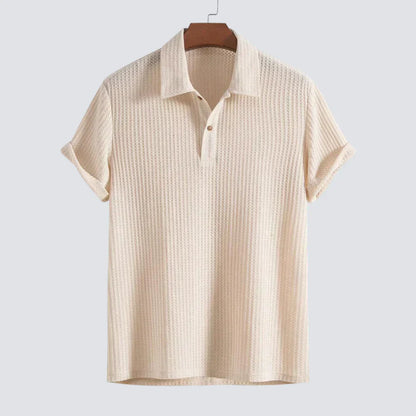 Poloshirt Mannen Klassiek Verfijnd Lindon
