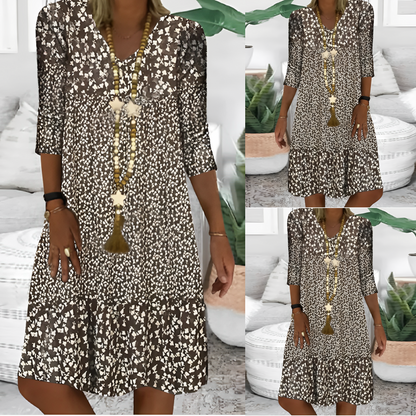 Romantische Jurk Prairie Stijl Mini