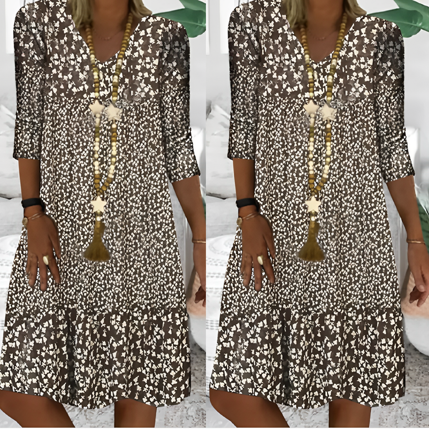 Romantische Jurk Prairie Stijl Mini